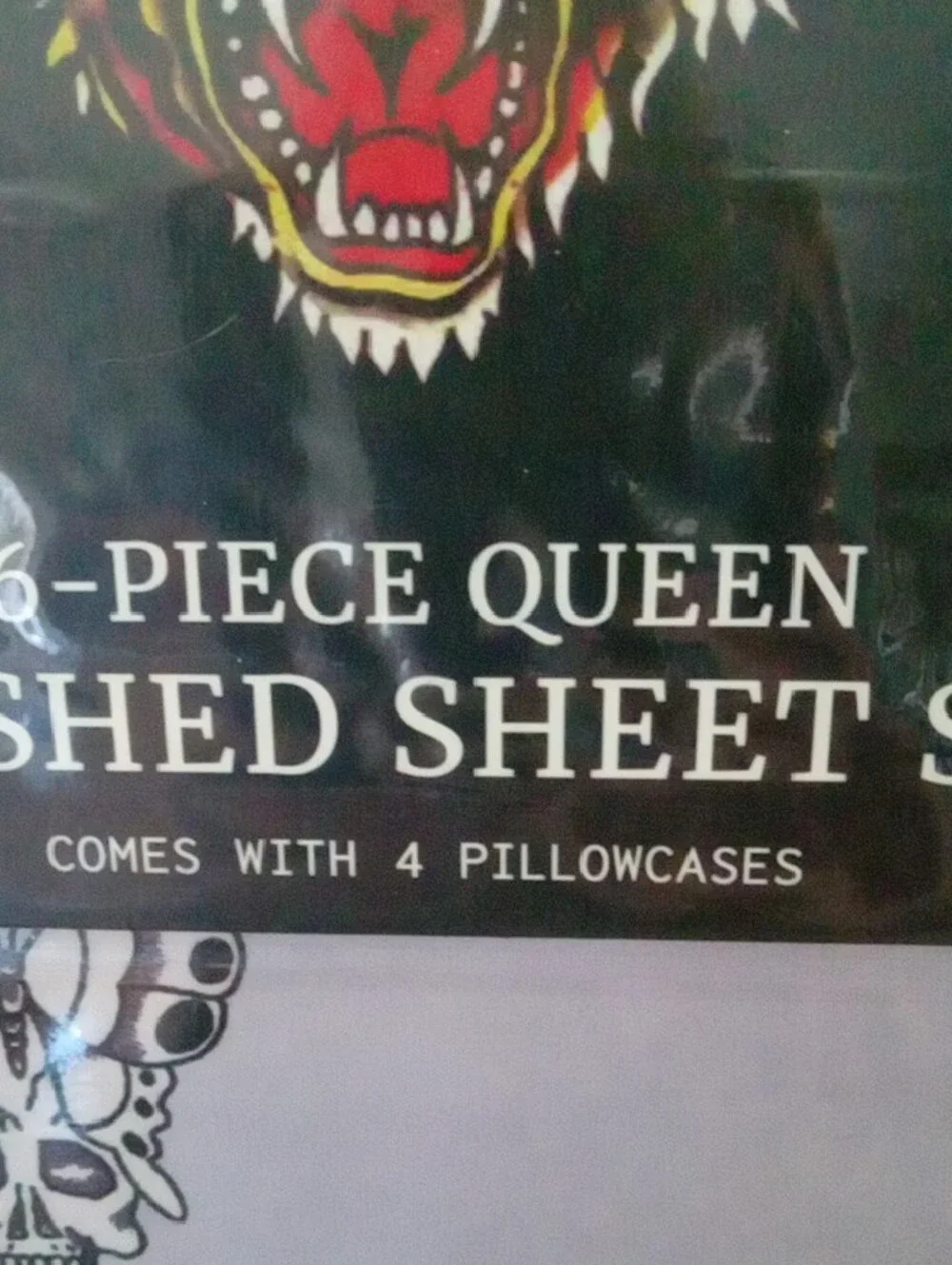 Ed Hardy Halloween Sheet Set